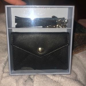 Business card case and keychain set